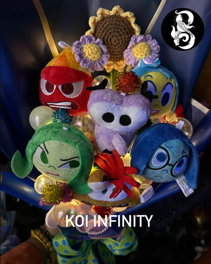 Emotions Lights Up Plush Bouquet