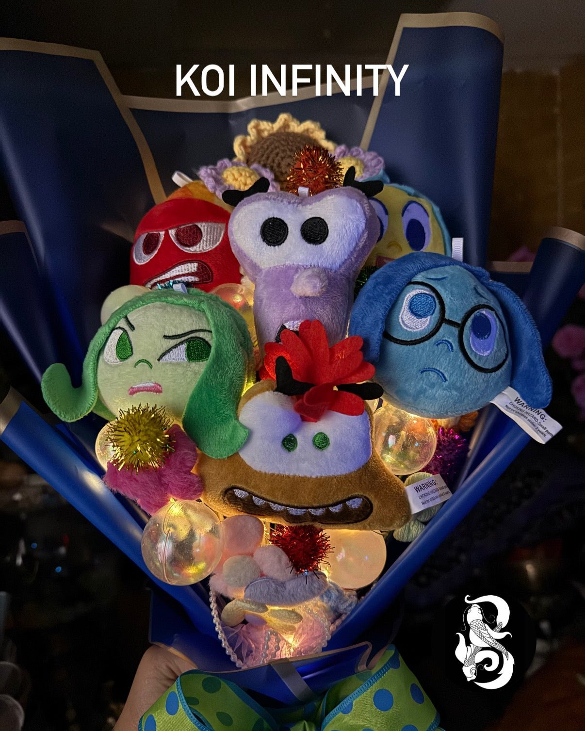 Emotions Lights Up Plush Bouquet