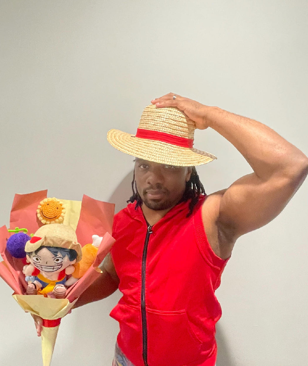 One Piece Luffy Plush Bouquet