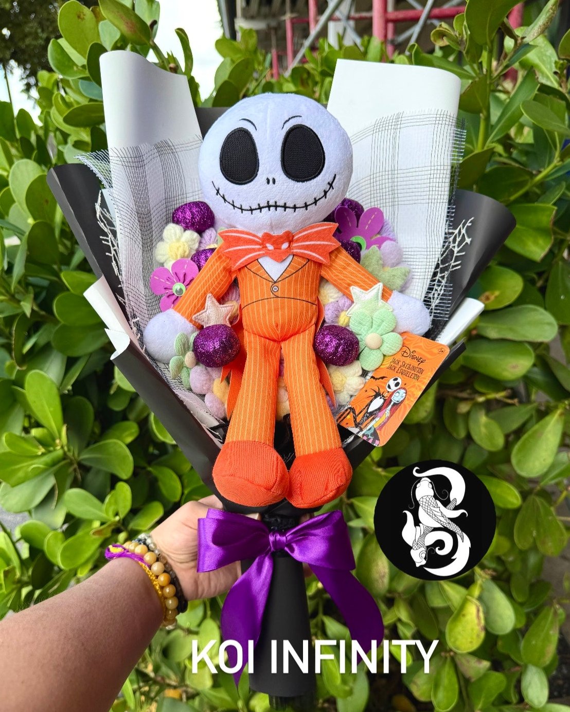 Jack Halloween Plush Bouquet