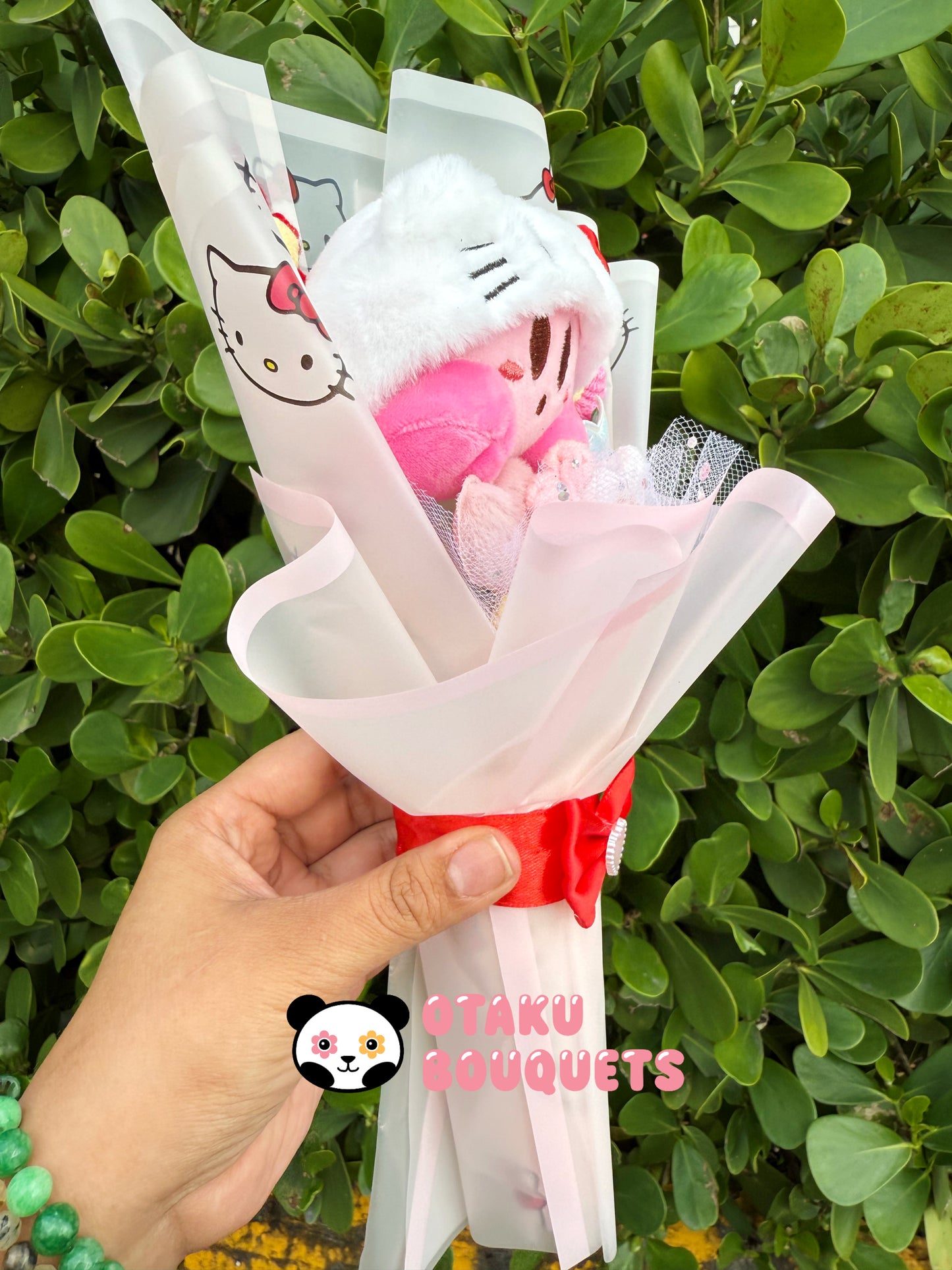 Hello Kitty Kirby Small One Piece Chopper Plush Bouquet