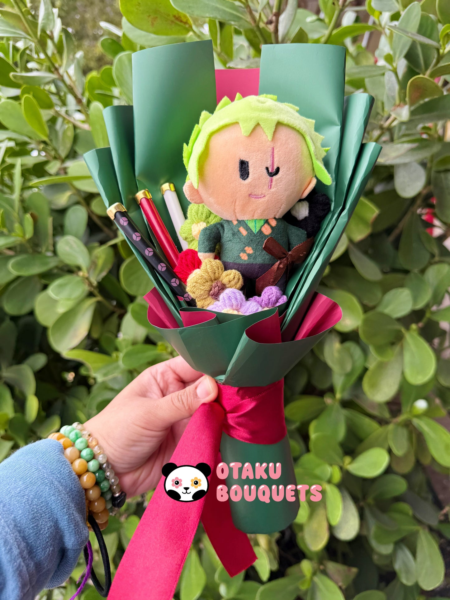 Roronoa Zoro Small One Piece Plush Bouquet