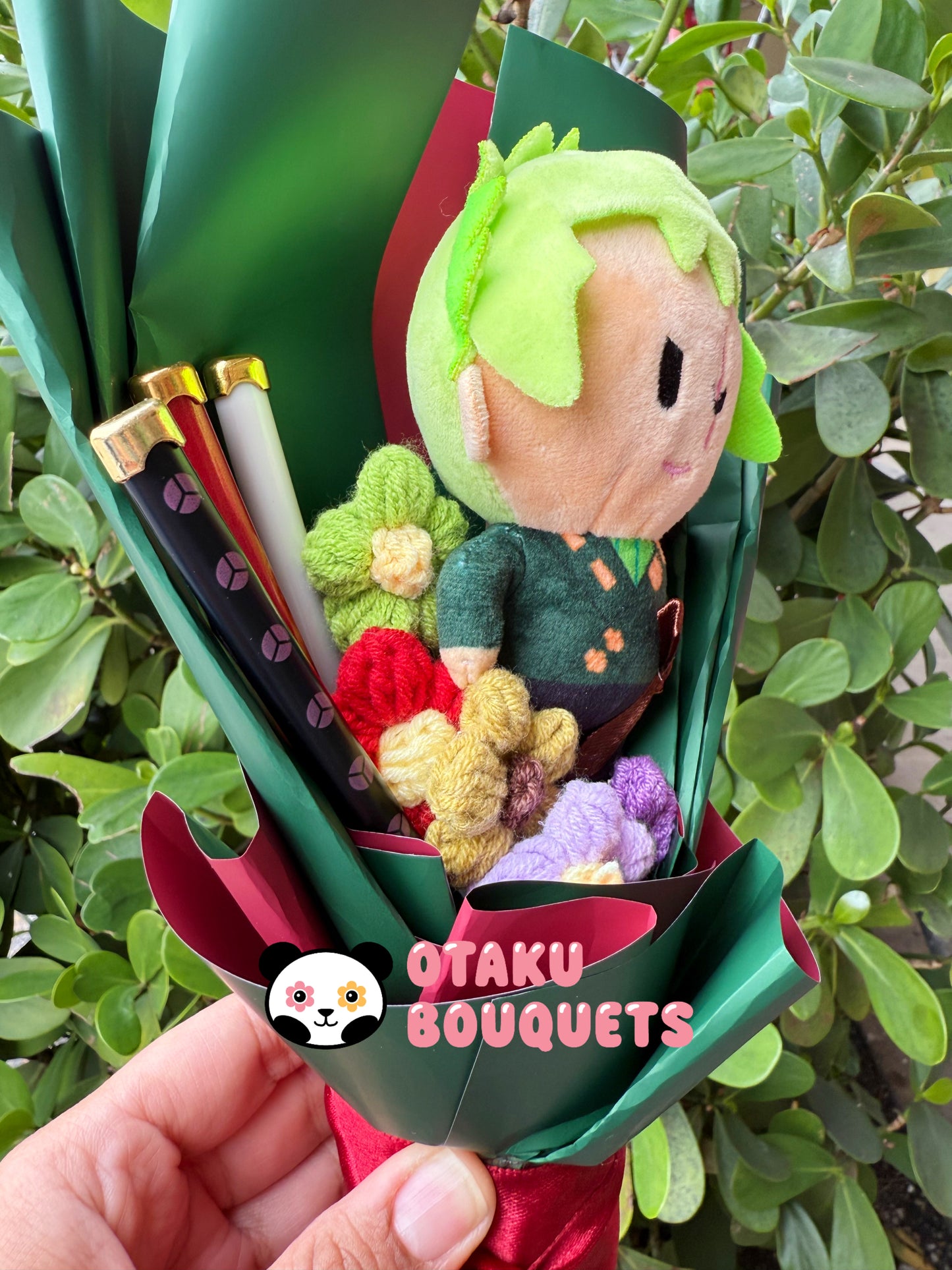 Roronoa Zoro Small One Piece Plush Bouquet