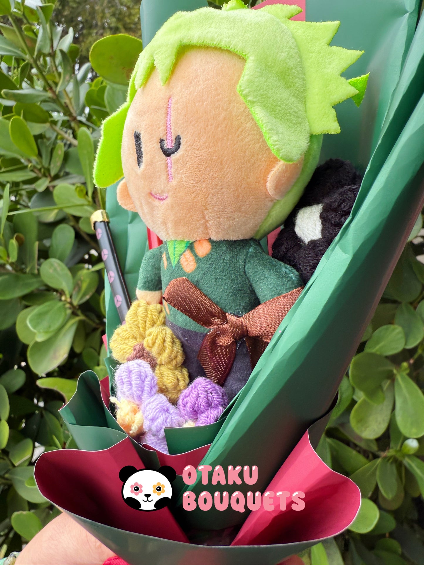 Roronoa Zoro Small One Piece Plush Bouquet