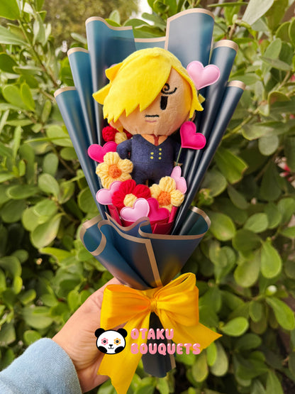 Sanji Small One Piece Plush Bouquet