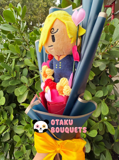 Sanji Small One Piece Plush Bouquet