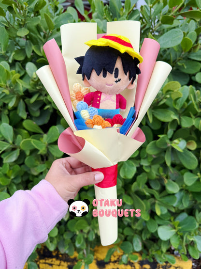 Monkey D. Luffy Small One Piece Plush Bouquet