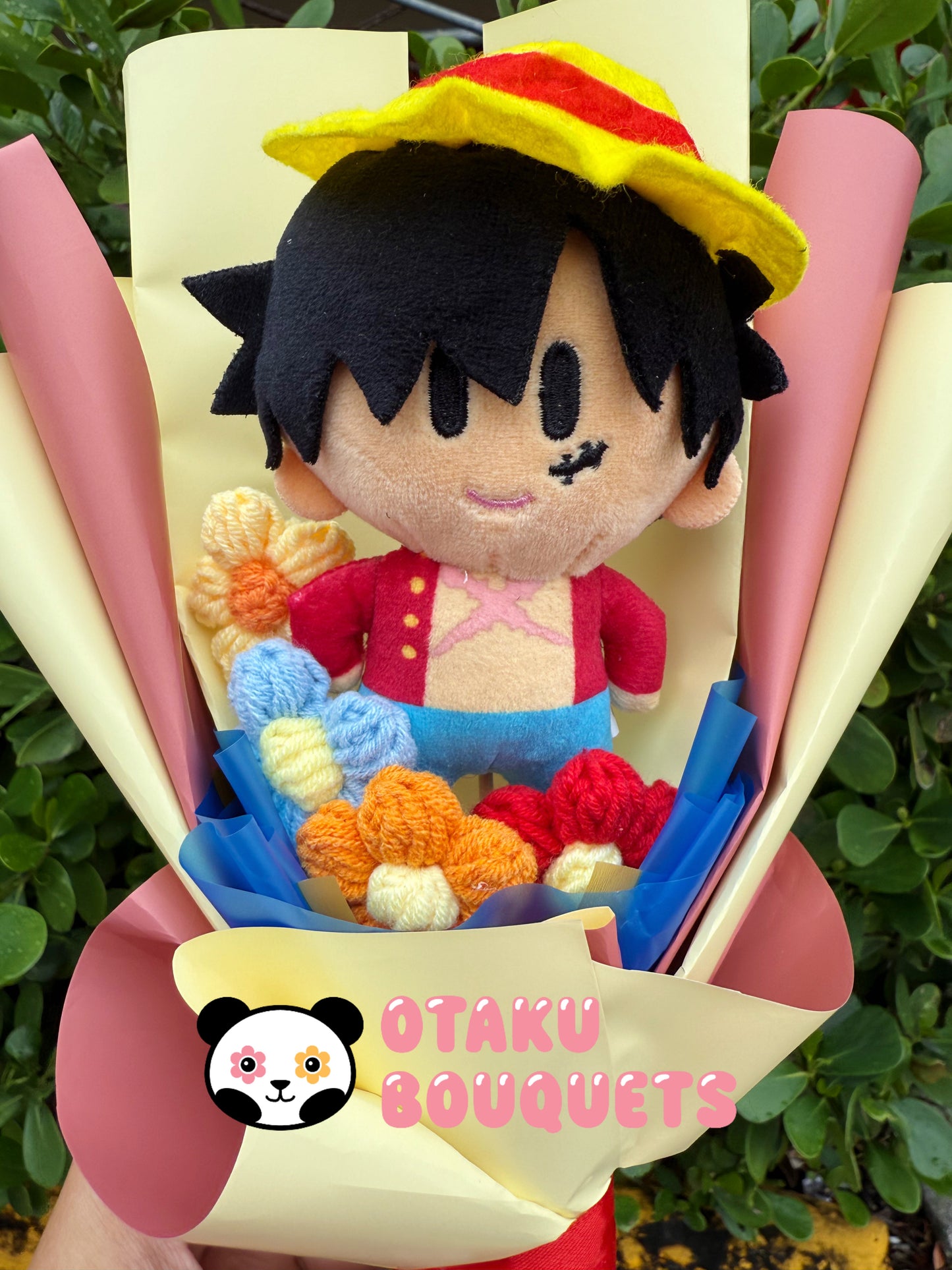 Monkey D. Luffy Small One Piece Plush Bouquet