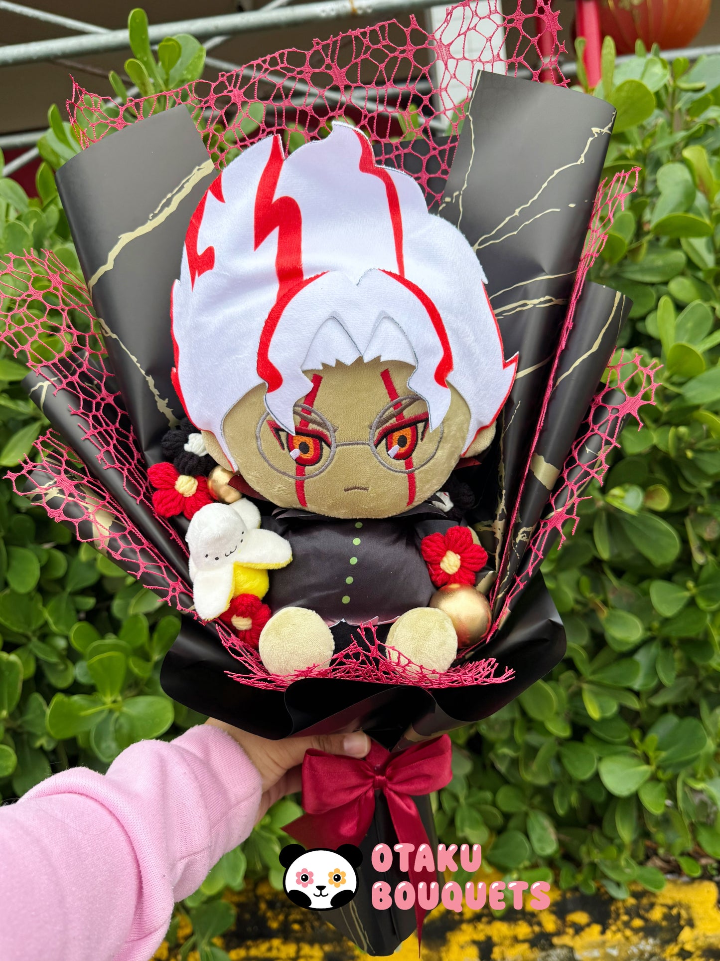 Okarun Turbo Granny Dandadan Plushie Bouquet