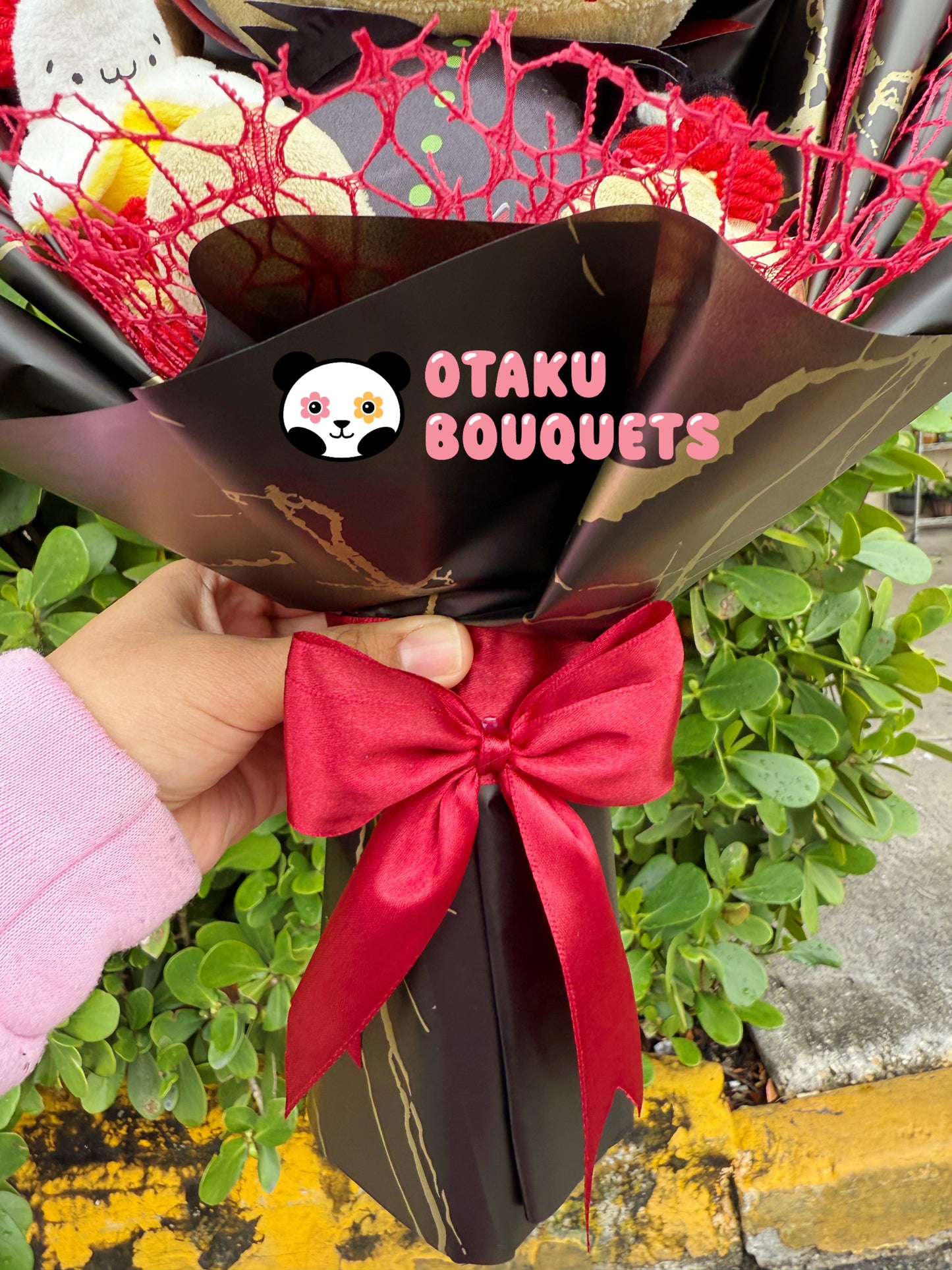 Okarun Turbo Granny Dandadan Plushie Bouquet