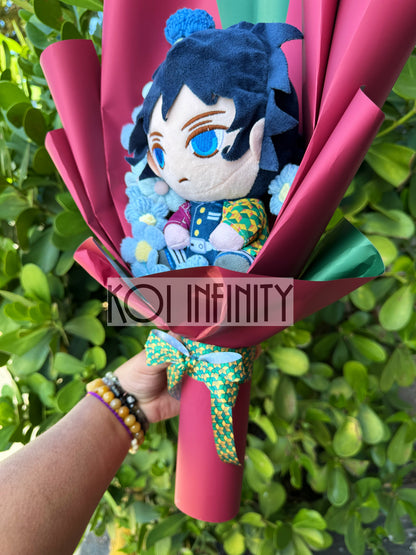 Giyu Hashira Demon Slayer Plush Bouquet