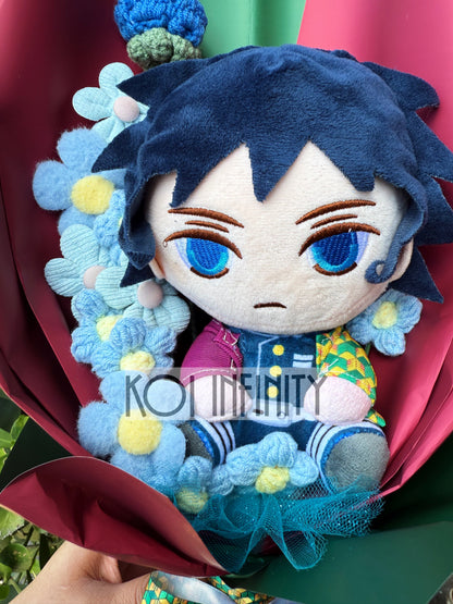 Giyu Hashira Demon Slayer Plush Bouquet