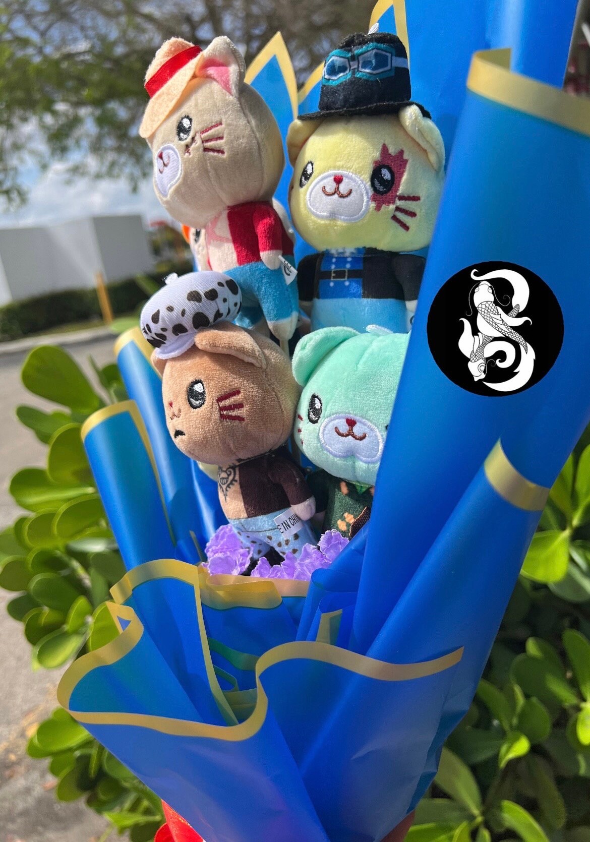 One Piece Kitty Plush Bouquet