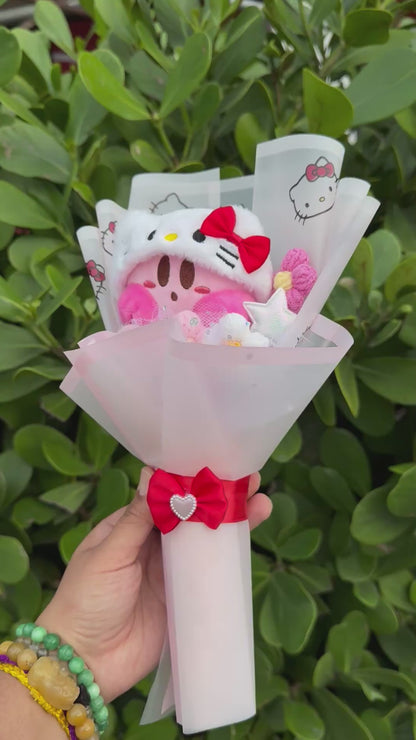 Hello Kitty Kirby Small One Piece Chopper Plush Bouquet