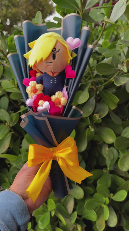 Sanji Small One Piece Plush Bouquet