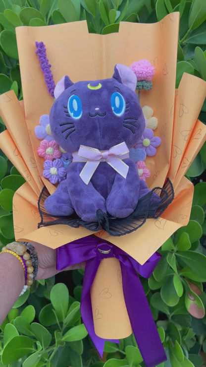 Luna Sailor Moon Plush Bouquet